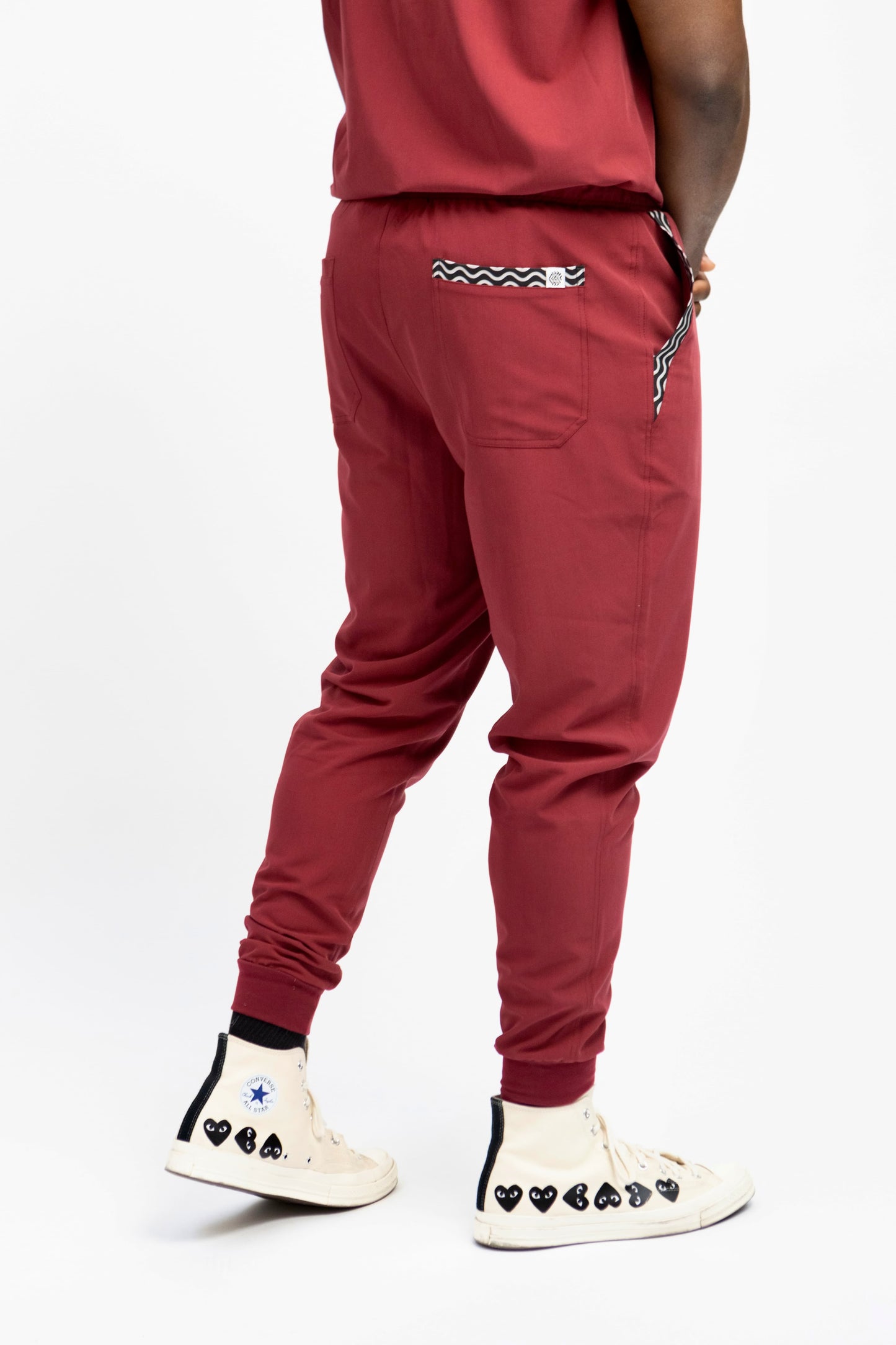 Men's Heritage Scrub Bottom Uchafo Red