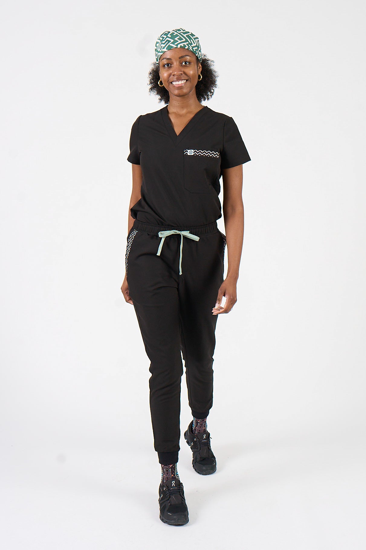 Kivu Green Heritage Scrub Cap™