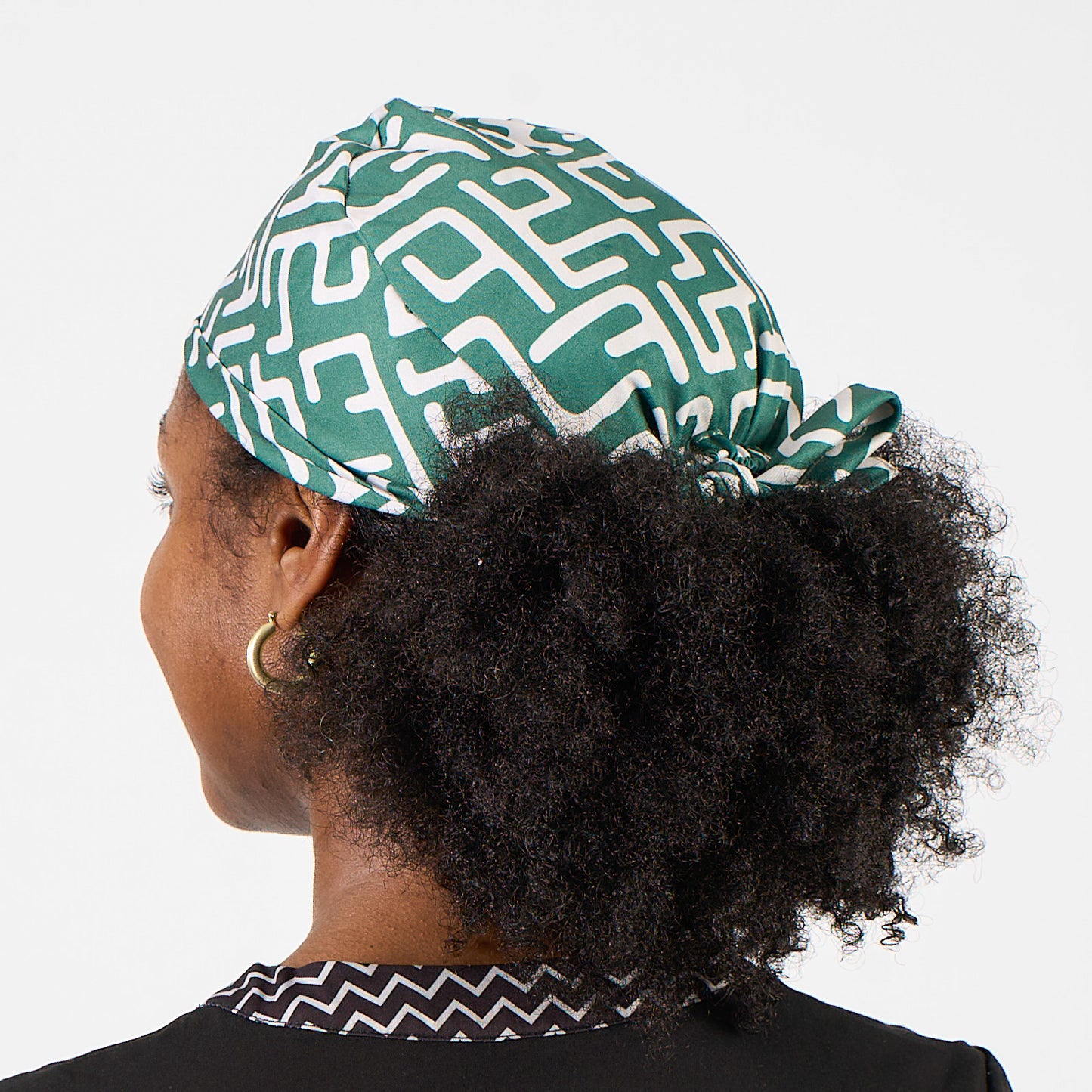 Kivu Green Heritage Scrub Cap™