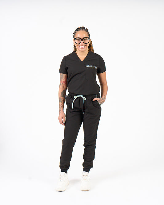 Women's Heritage Scrub Bottom Usiku Black